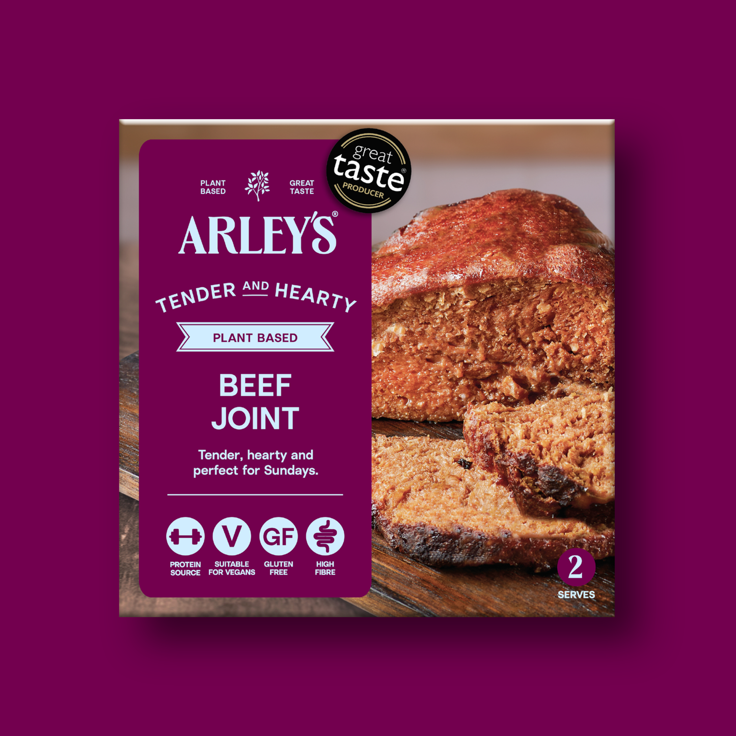 Arley's Plant Based Beef Joint 1 x 200g