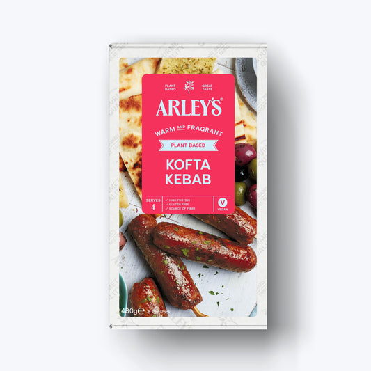 Arley's Plant Based Kofta Kebab 8 x 60g