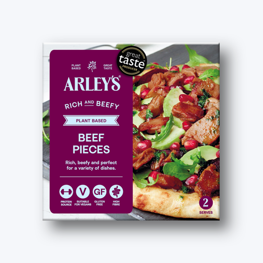 Arley's Plant Based Beef Pieces 250g