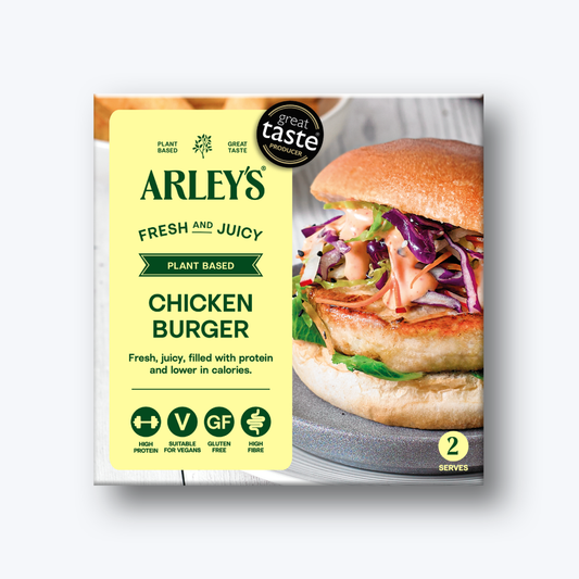 Arley's Plant Based Chicken Burger 2 x 114g