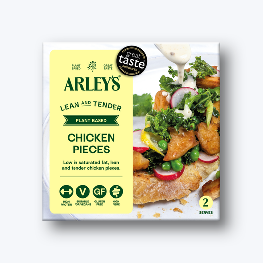 Arley's Plant Based Chicken Pieces 250g