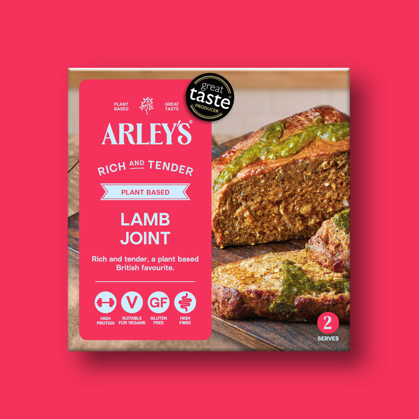 Arley's Plant Based Lamb Joint 1 x 200g