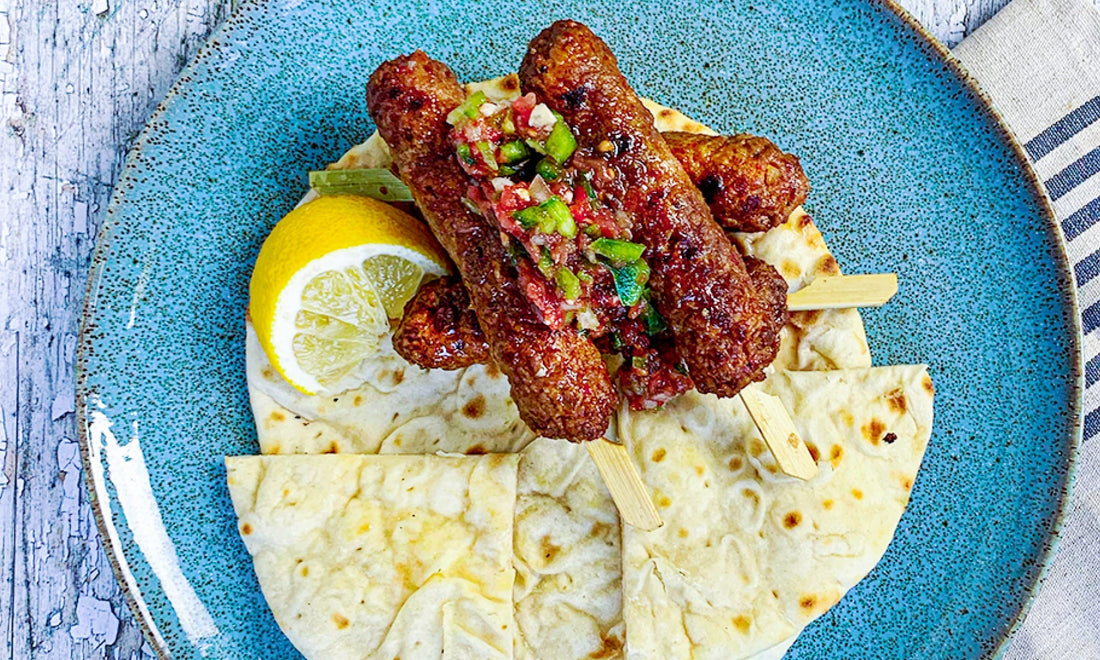ARLEY'S KOFTA & SPICY TOMATO WRAPS