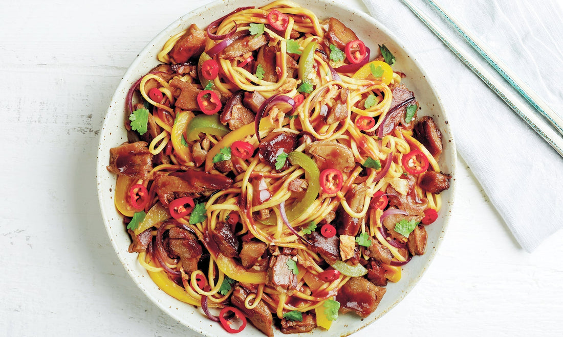 ARLEY'S BEEF, SOY STIR-FRY
