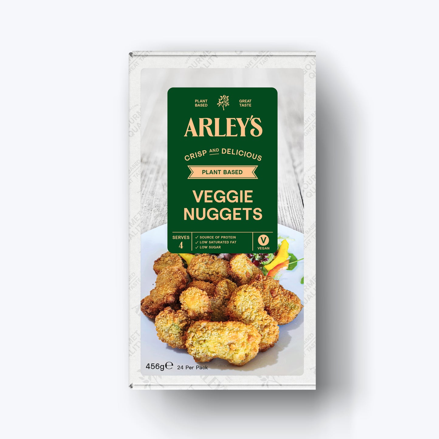 Arley's Plant Based Veggie Nuggets 24 x 20g