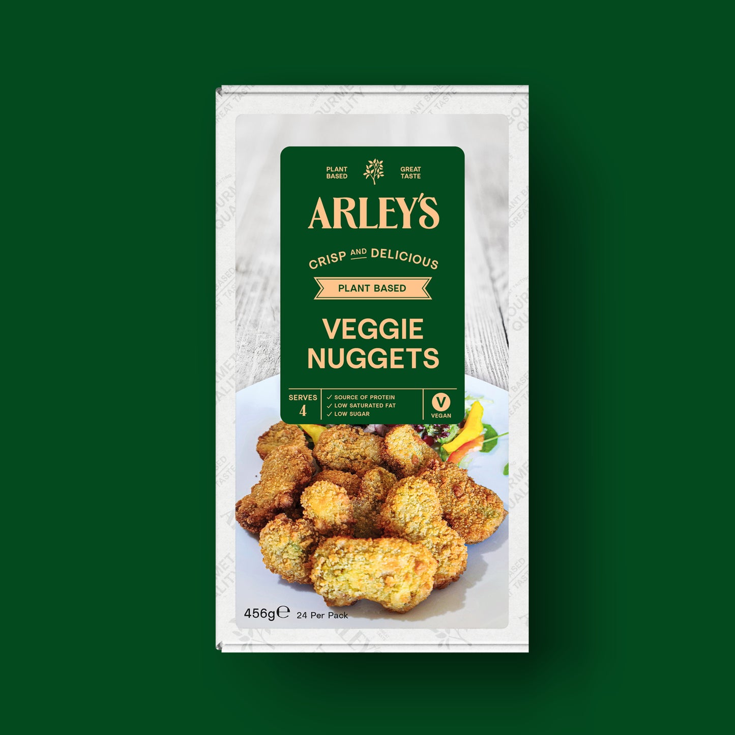 Arley's Plant Based Veggie Nuggets 24 x 20g