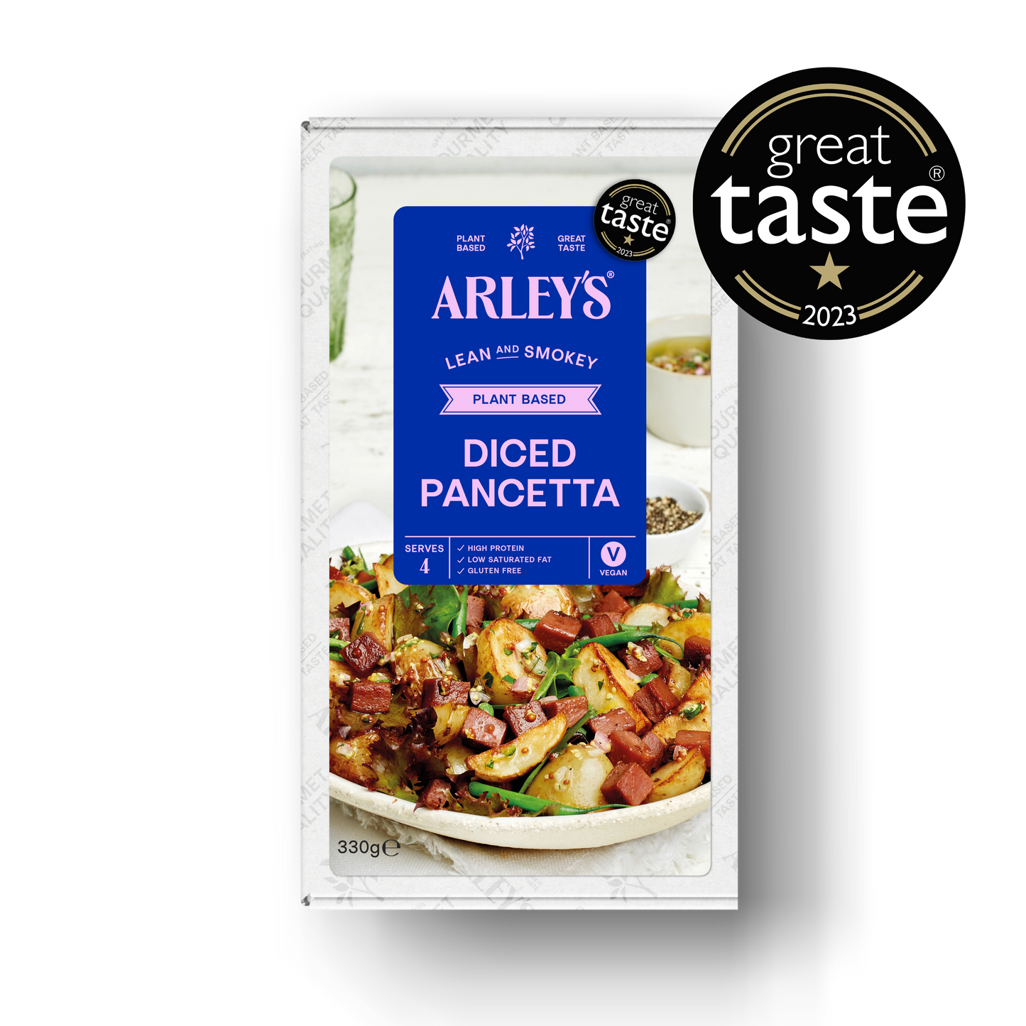 Arley's Plant Based Diced Pancetta 330g