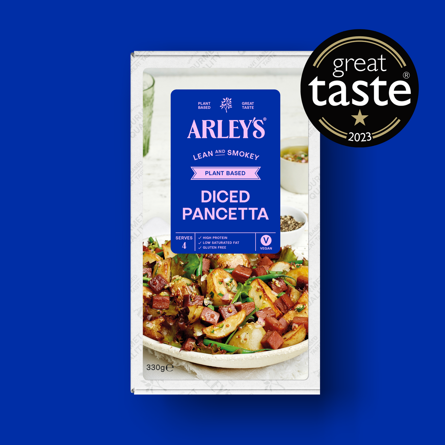 Arley's Plant Based Diced Pancetta 330g