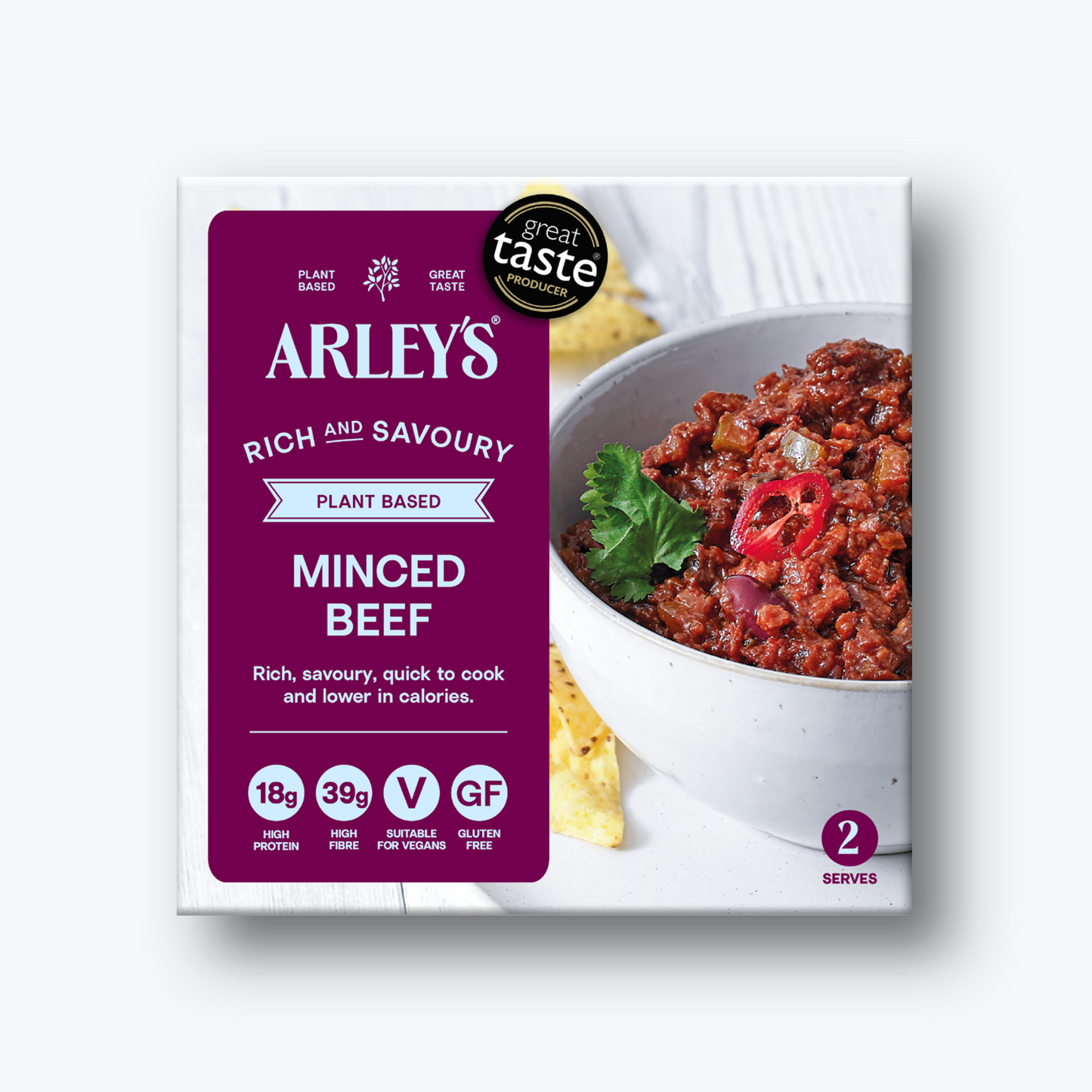 Arley's Plant Based Minced Beef 250g