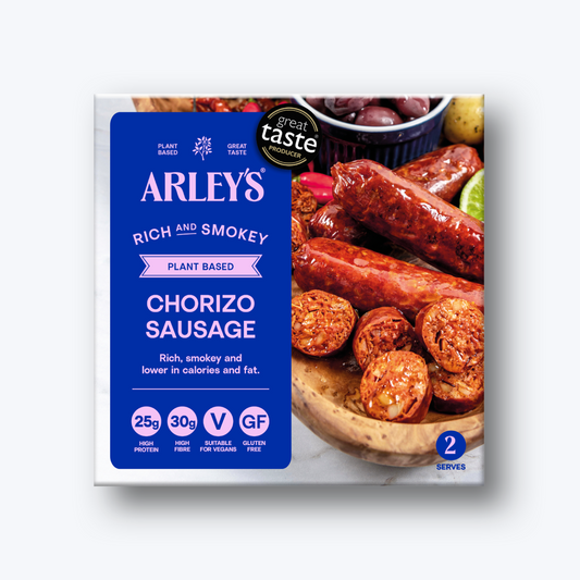 Arley's Plant Based Chorizo Sausage 4 x 70g