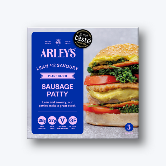 Arley's Plant Based Sausage Patty 6 x 57g