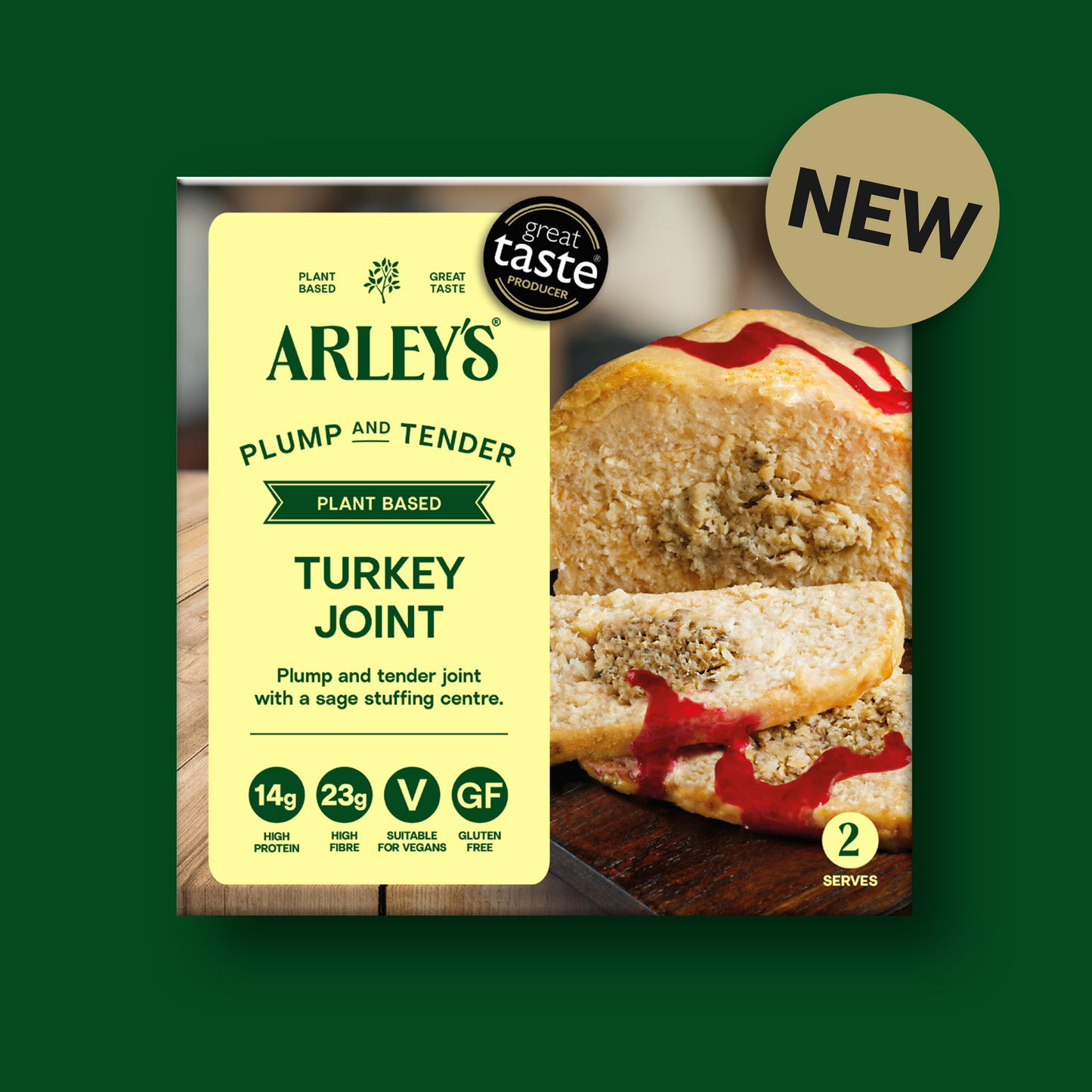 Arley's Plant Based Turkey Joint 1 x 200g