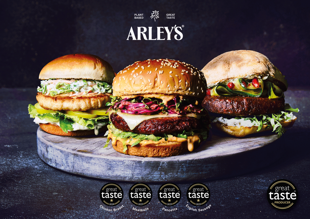 Load video: ARLEYS PLANT BASED VIDEO